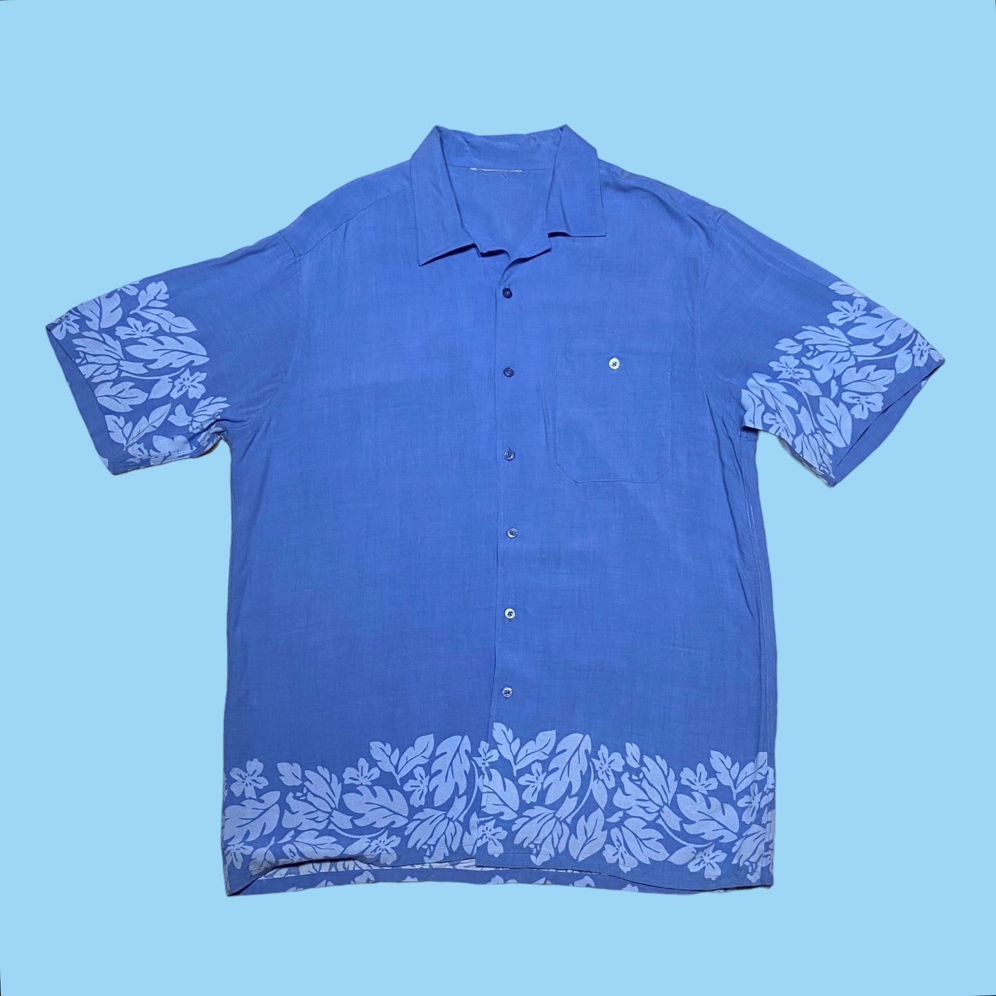 Vintage floral shirt - XL