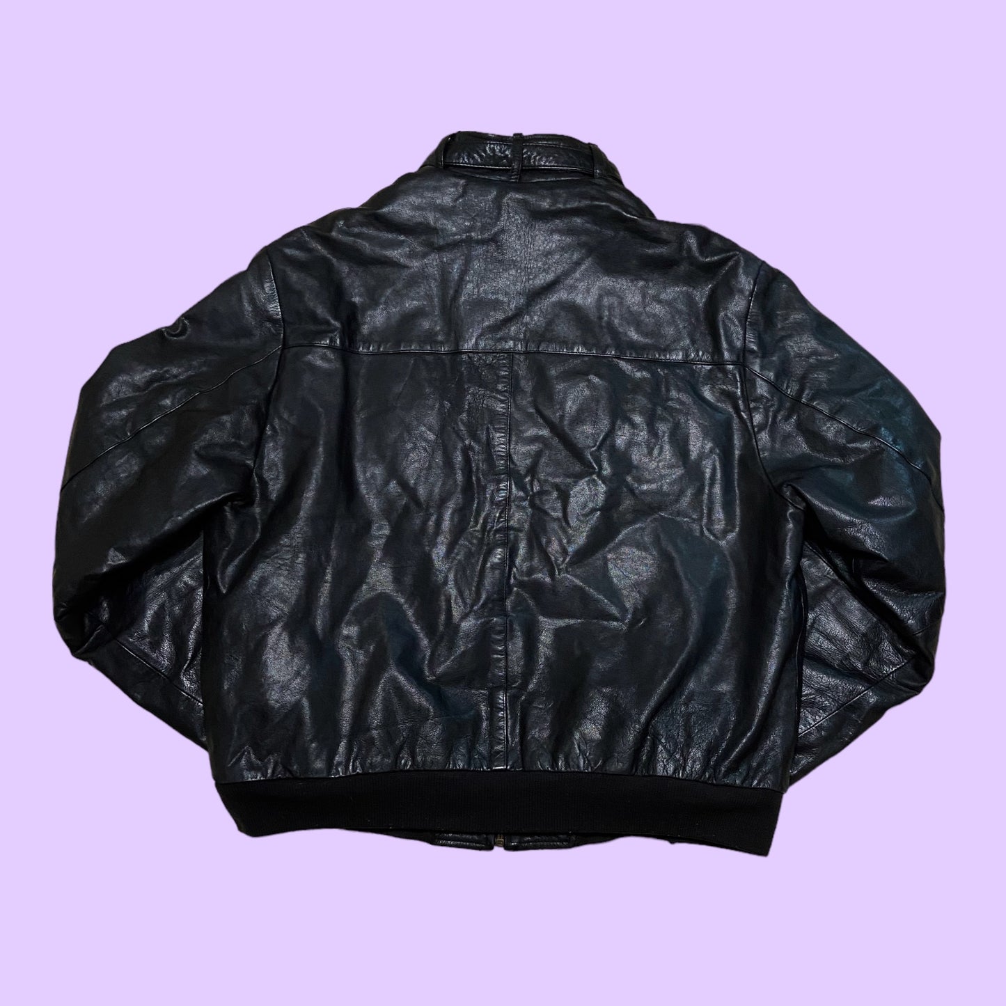 Vintage Calvin Klein leather jacket - XL