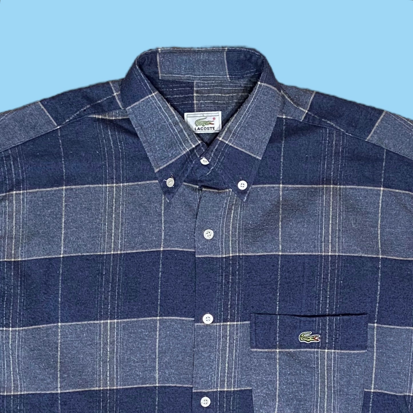 Vintage Lacoste flannel shirt - L