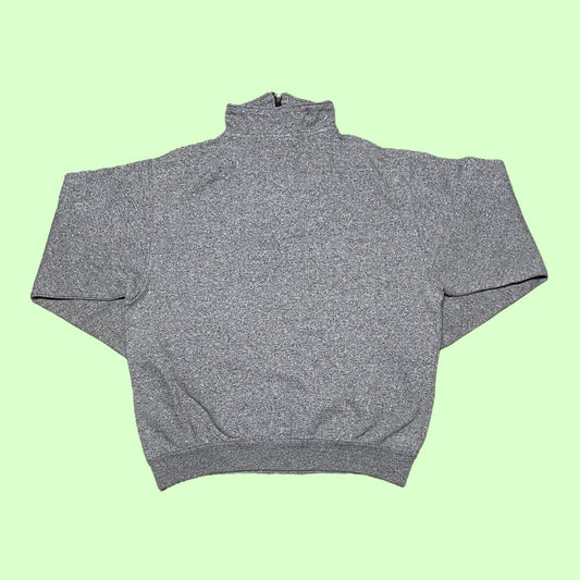 Vintage Asics q-zip sweater - M