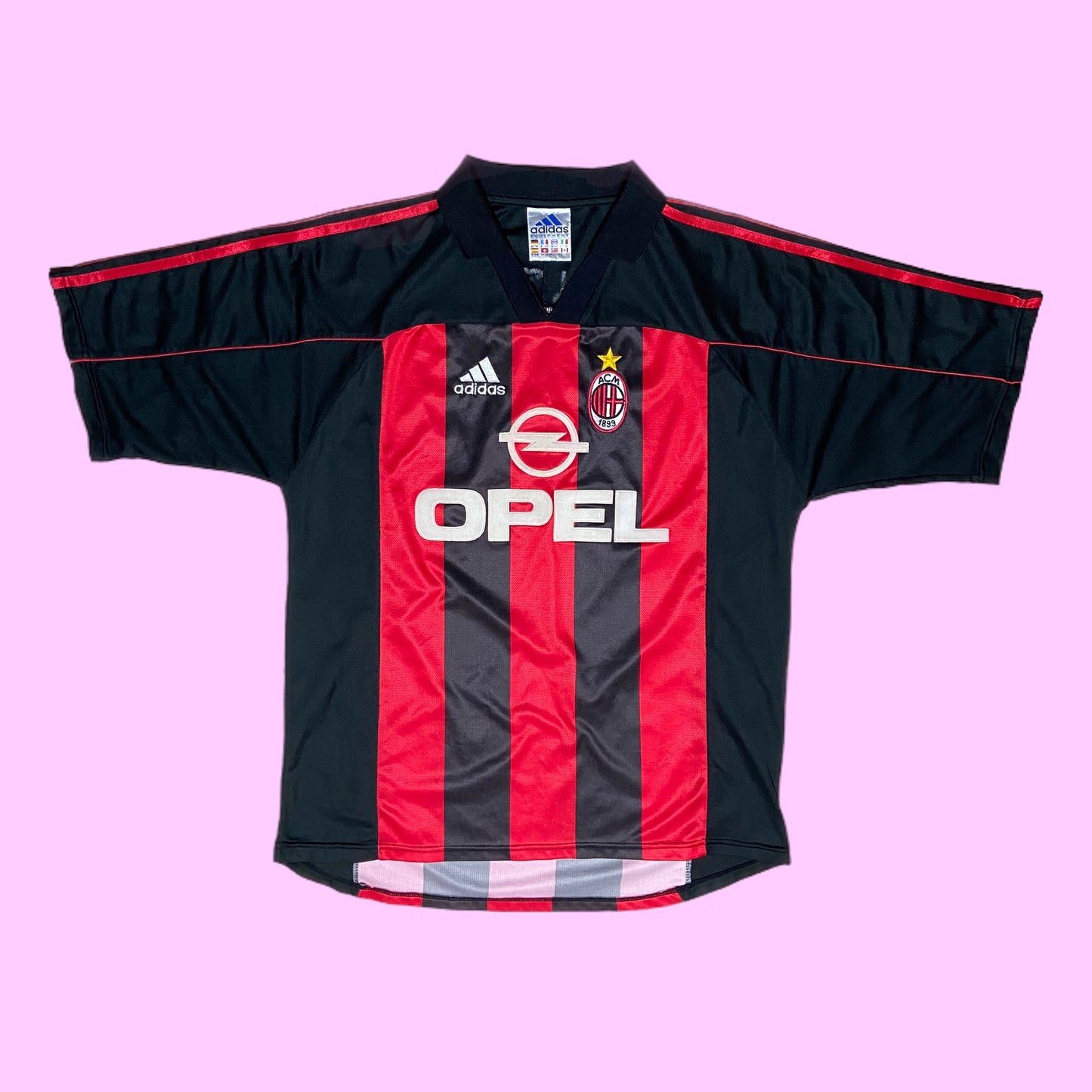 Vintage Adidas AC Milan Jersey - XXL