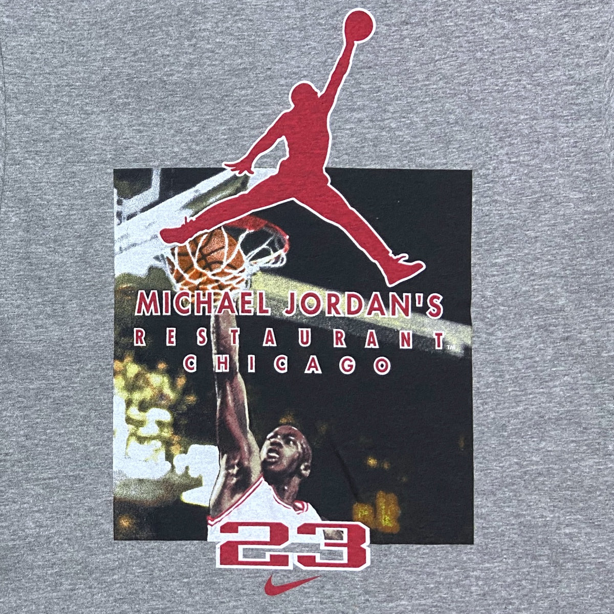 Deadstock Vintage Nike Michael Jordan's The Restaurant T-Shirt - S (Youth)