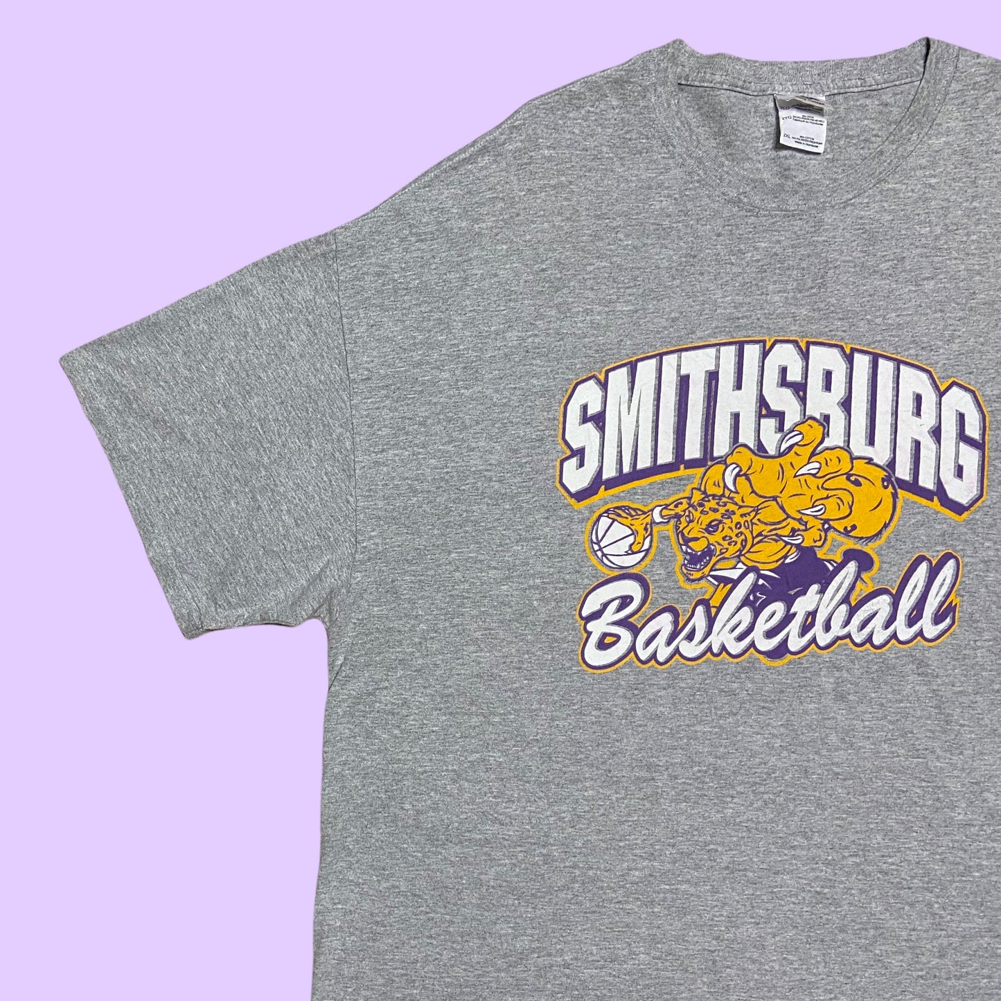 Vintage Smithsburg Basketball T-Shirt - 2XL