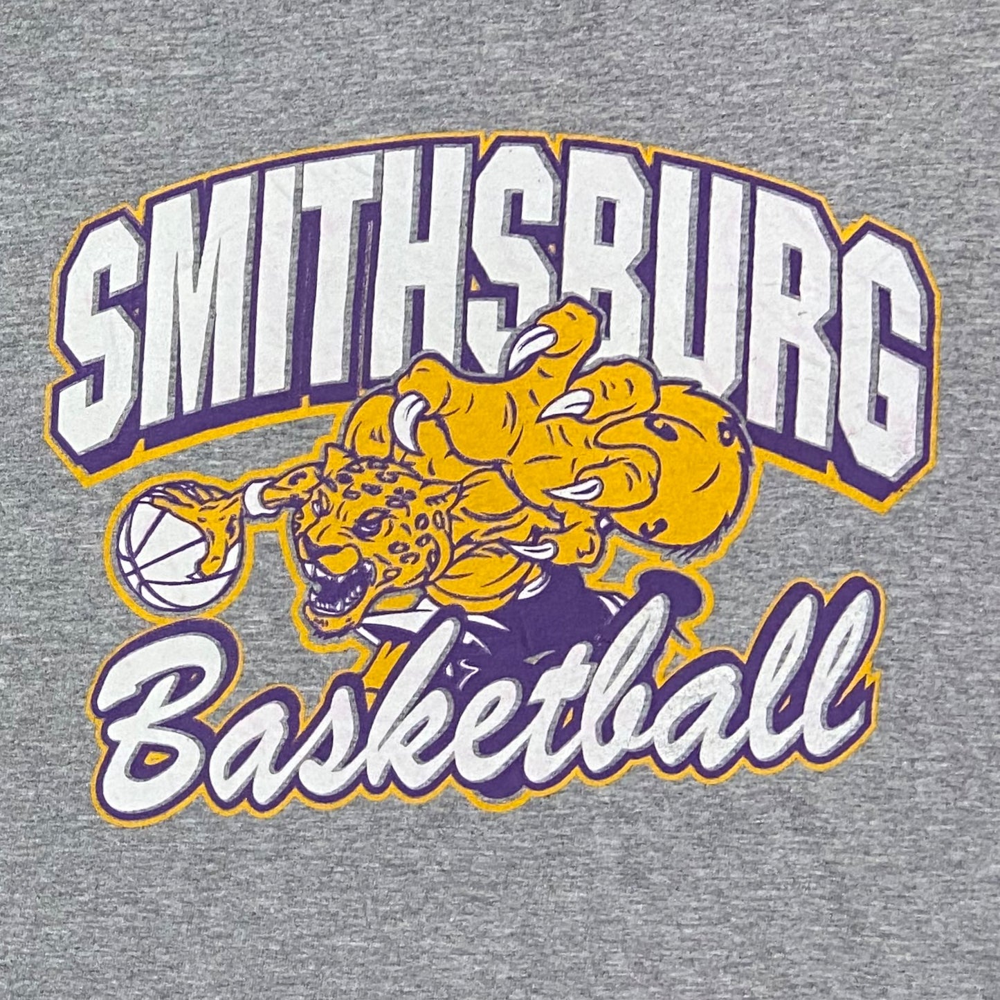 Vintage Smithsburg Basketball T-Shirt - 2XL