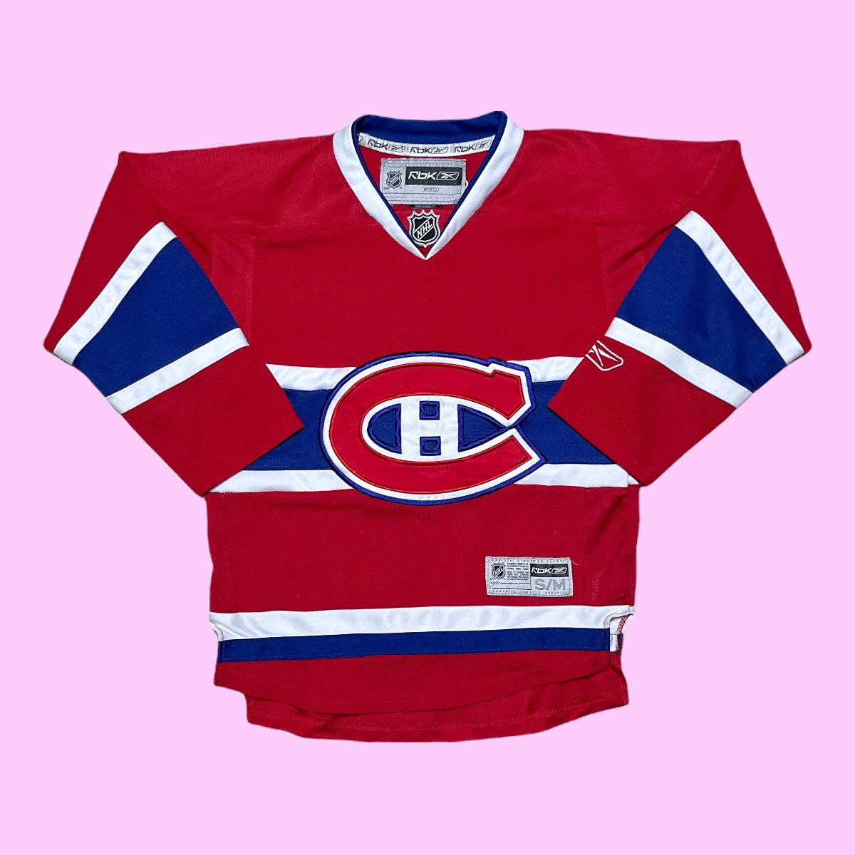 Vintage Reebok Montréal Canadiens Jersey - S/M (Youth)