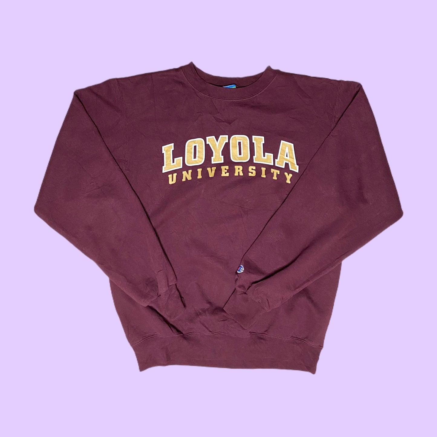 Vintage Champion Loyola University Sweater - S