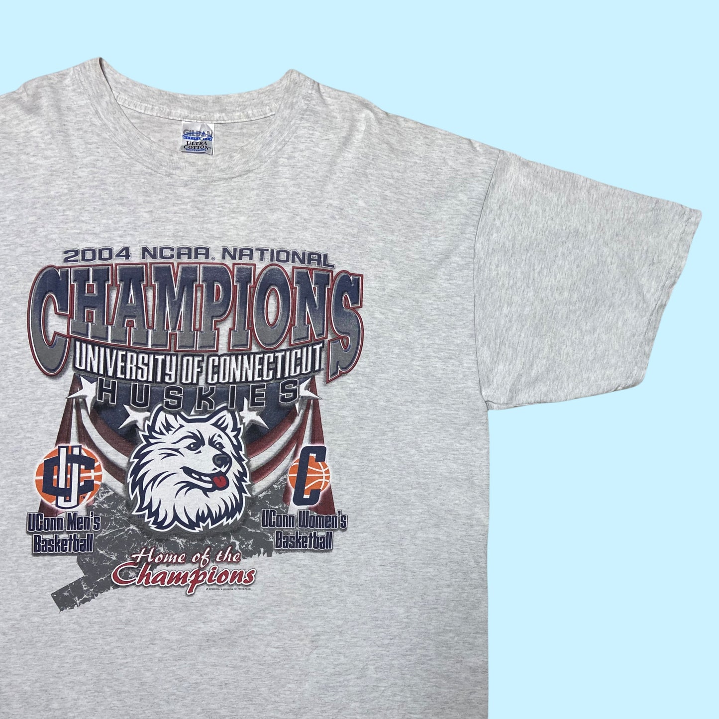 Vintage Huskies NCAA Champions T-Shirt - XXL