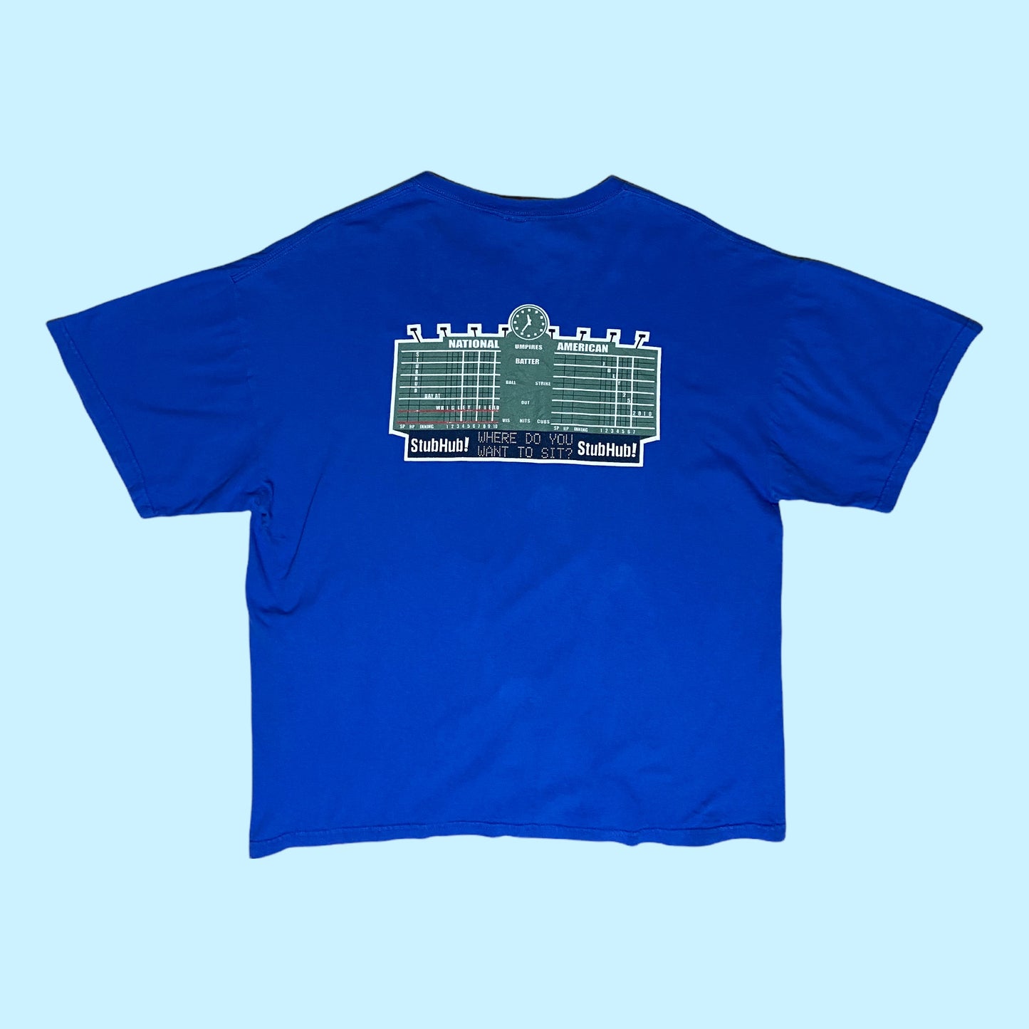 Chicago Cubs Stubhub T-Shirt - XL