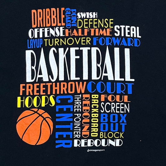 Vintage Basketball T-Shirt - XL