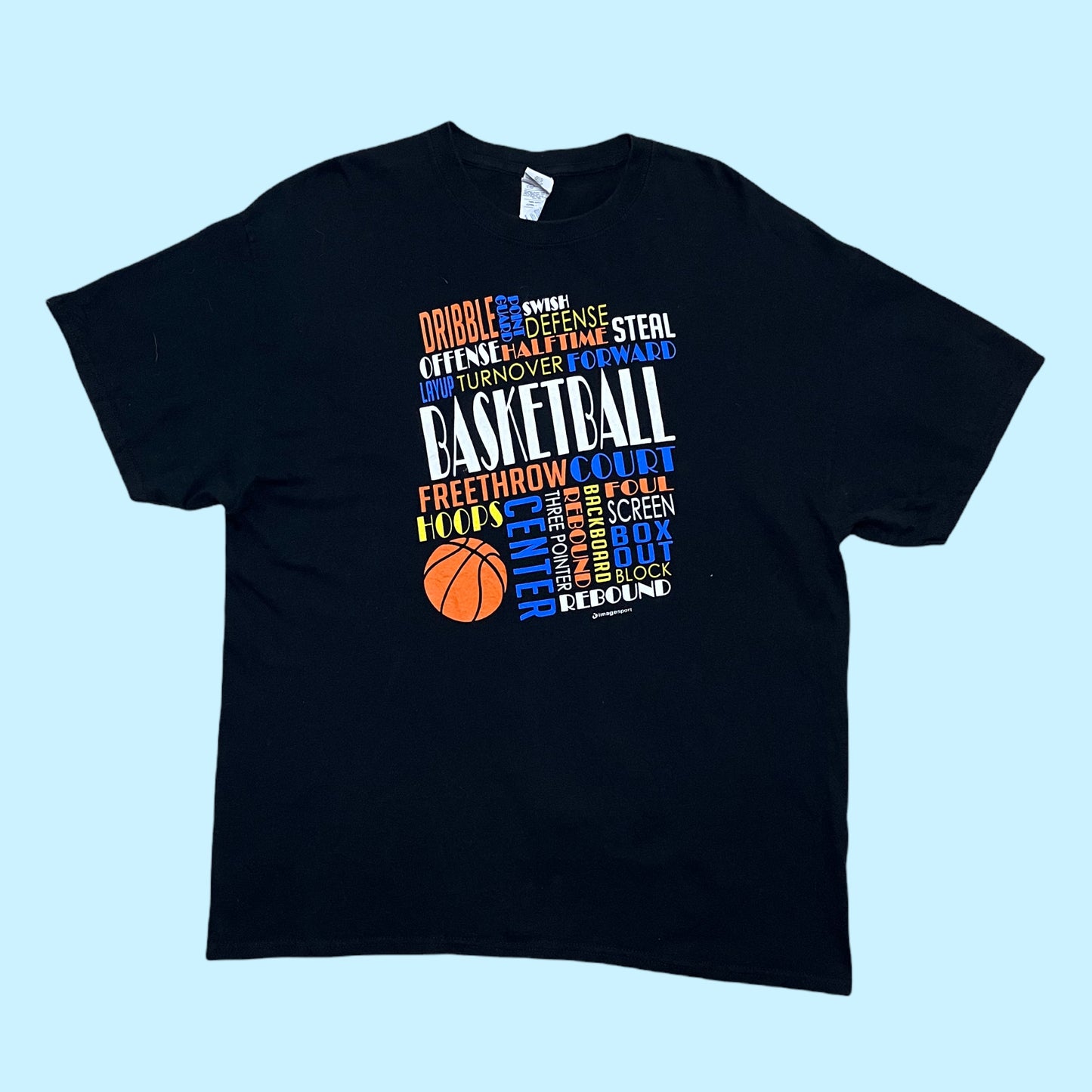 Vintage Basketball T-Shirt - XL
