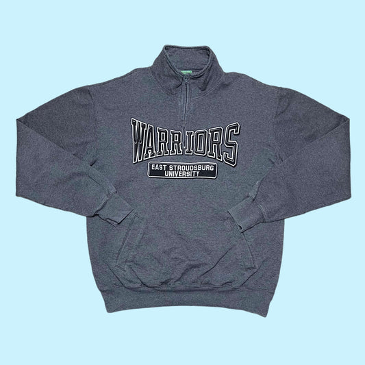 Vintage ESU Warriors Champion Q-Zip Sweater - M