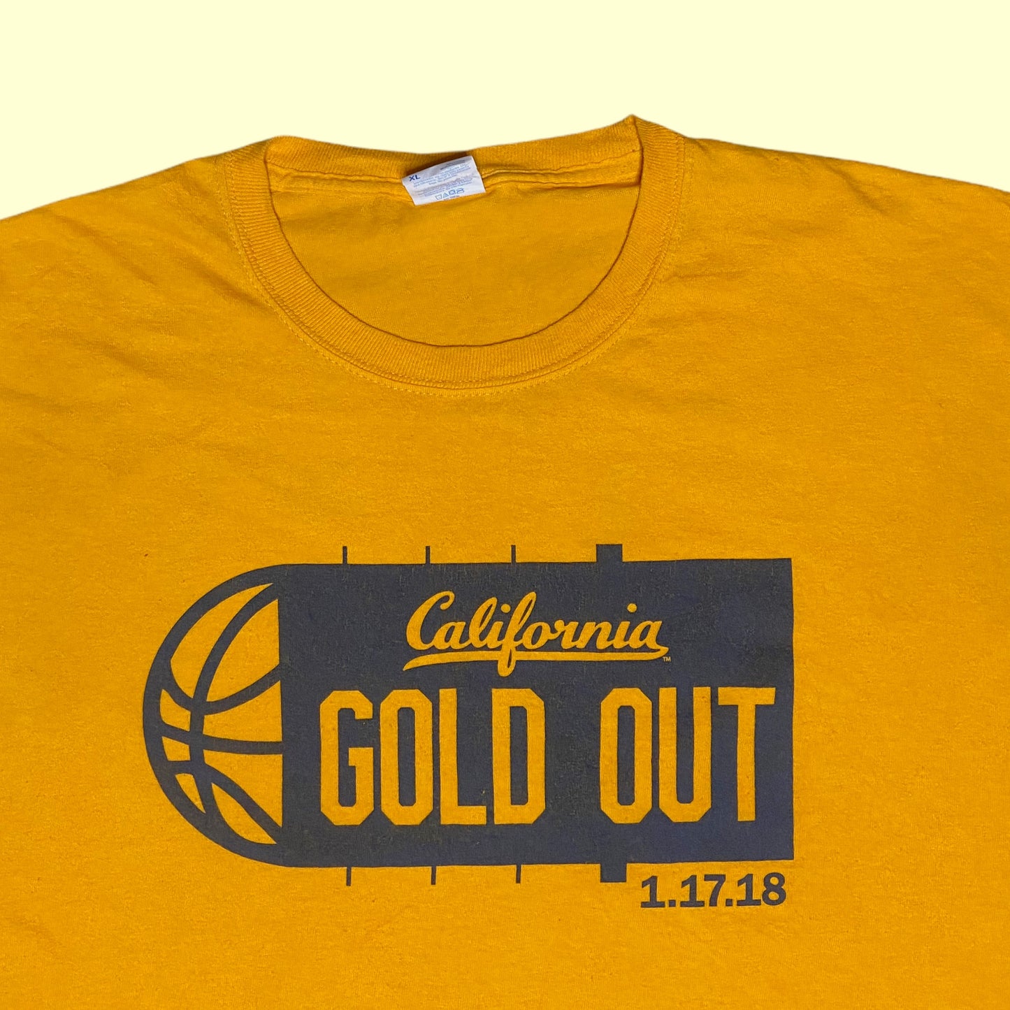 California Golden Bears Gold Out T-Shirt - XL