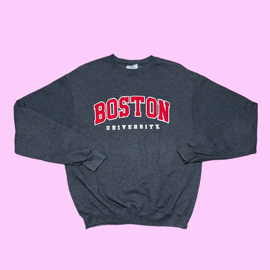 Vintage Boston University Champion Sweater - M