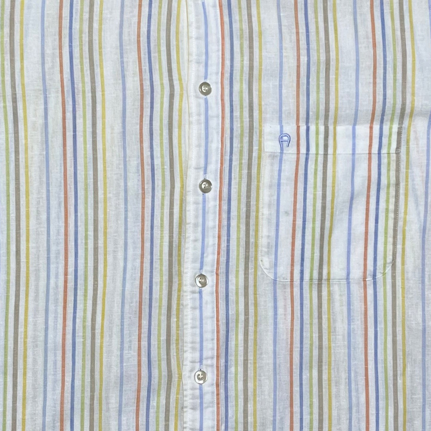 Vintage Striped Aigner Shirt - L