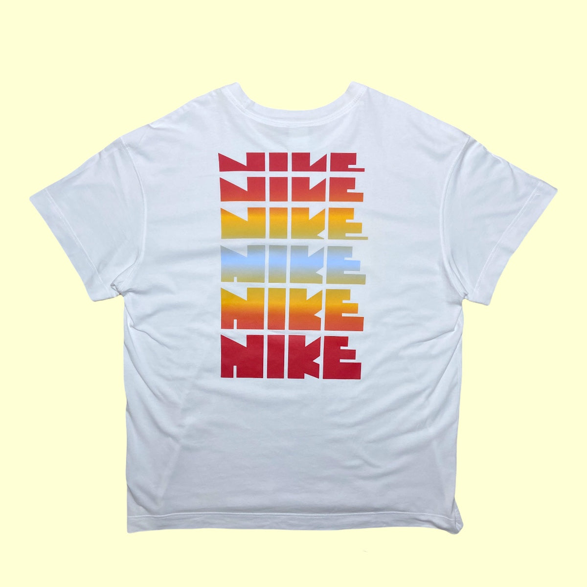 Vintage Nike Blockletter T-Shirt - 2XL
